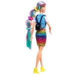 Barbie Leopar Desenli Saçlar Bebeği GRN81 - Görsel 4
