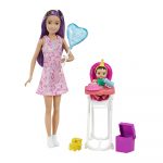 Barbie Bebek Bakıcısı Bebeği ve Aksesuarları FHY97-GRP40 - Görsel 3