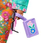Barbie Extra Pembe Örgü Saçlı Bebek GXF09 - Görsel 2