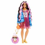Barbie Extra Ekose Ceketli Bebek HDJ46 - Görsel 3