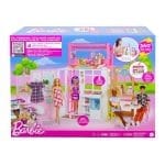 Barbie Portatif Taşınabilir Evi HCD47 - Görsel 3