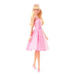 Barbie Movie - Barbie Pembe Elbiseli Bebek HPJ96 - Görsel 2